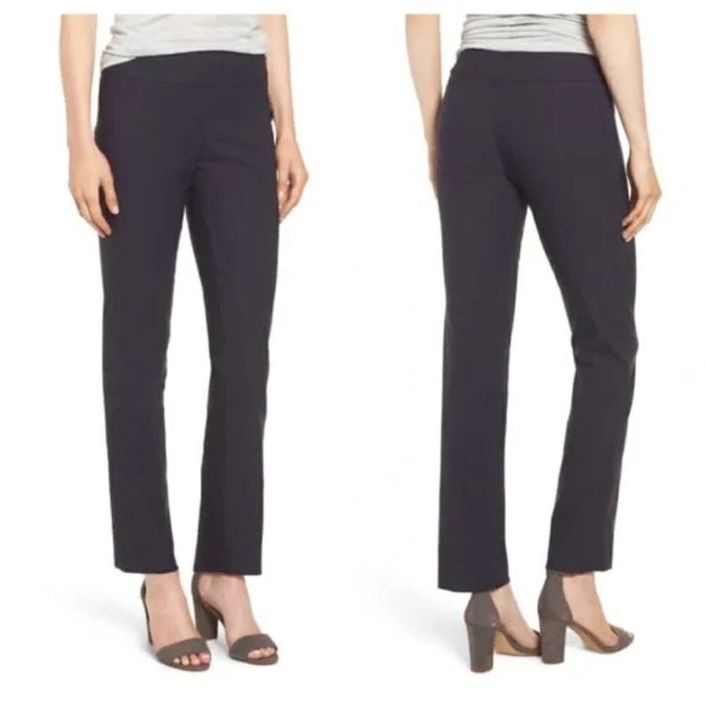 Nic & Zoe Wonderstretch Straight Leg Pants size 4 in Black